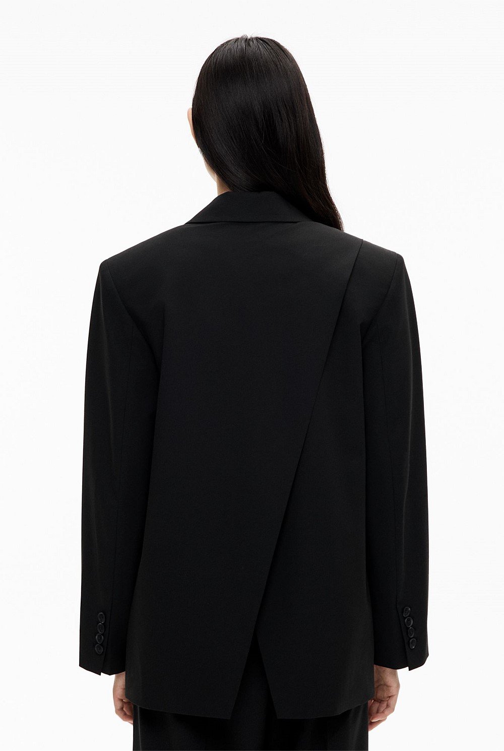 Cross Back Blazer