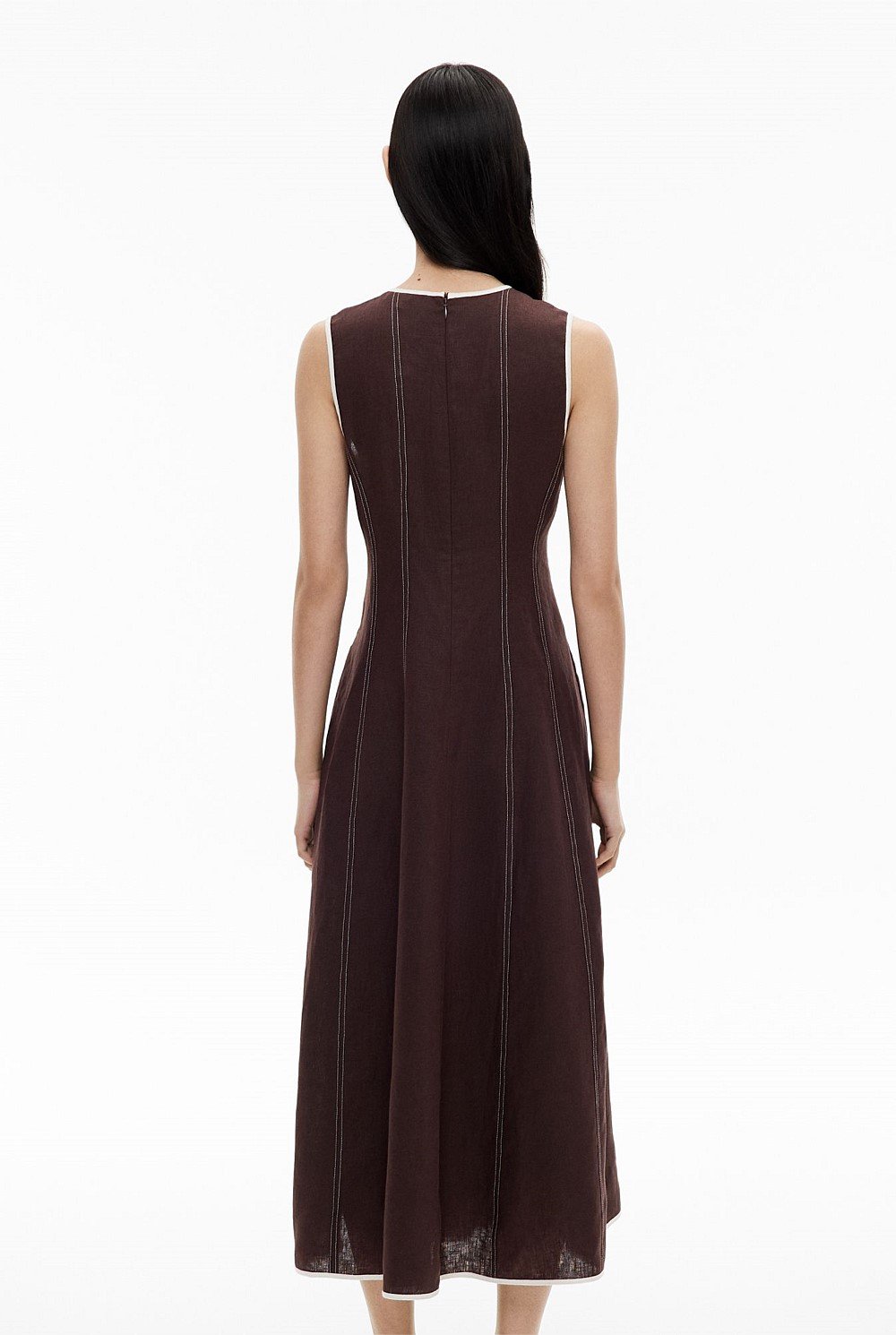 Linen Seam Dress