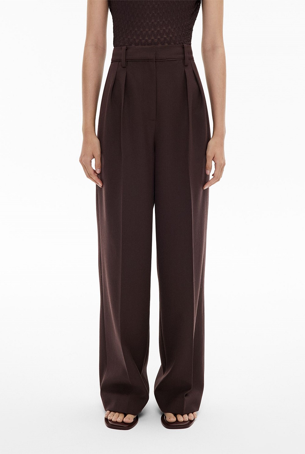 Piped Detail Pants