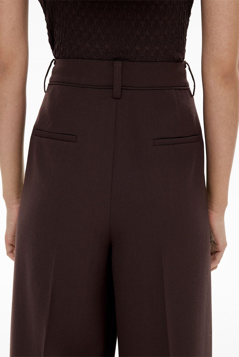 Piped Detail Pants