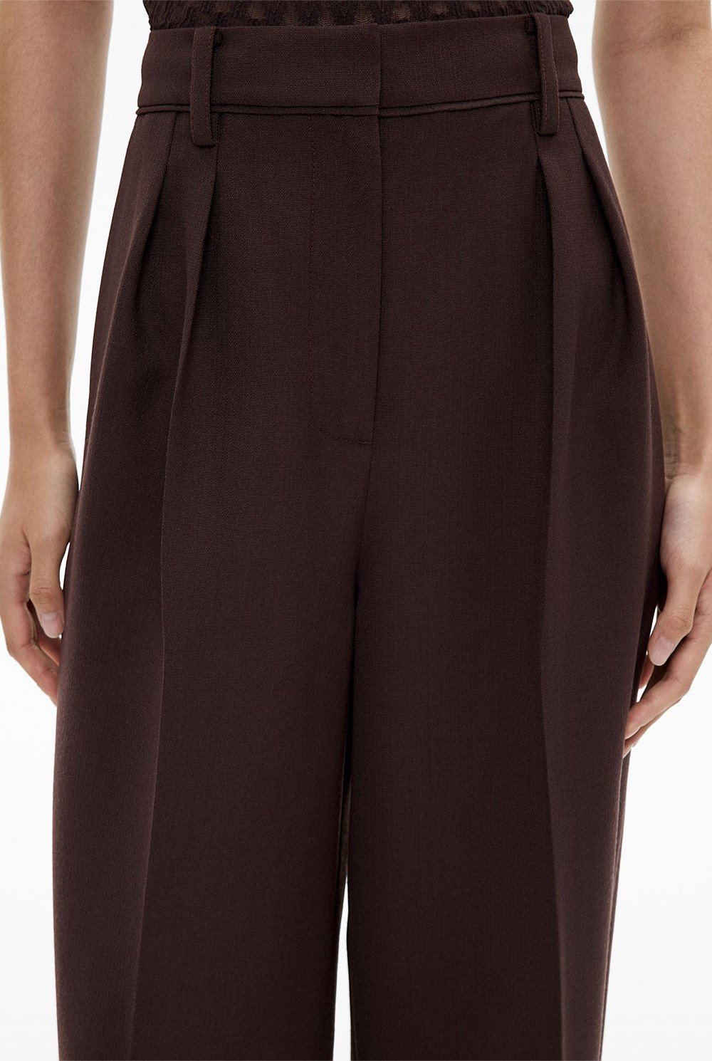 Piped Detail Pants