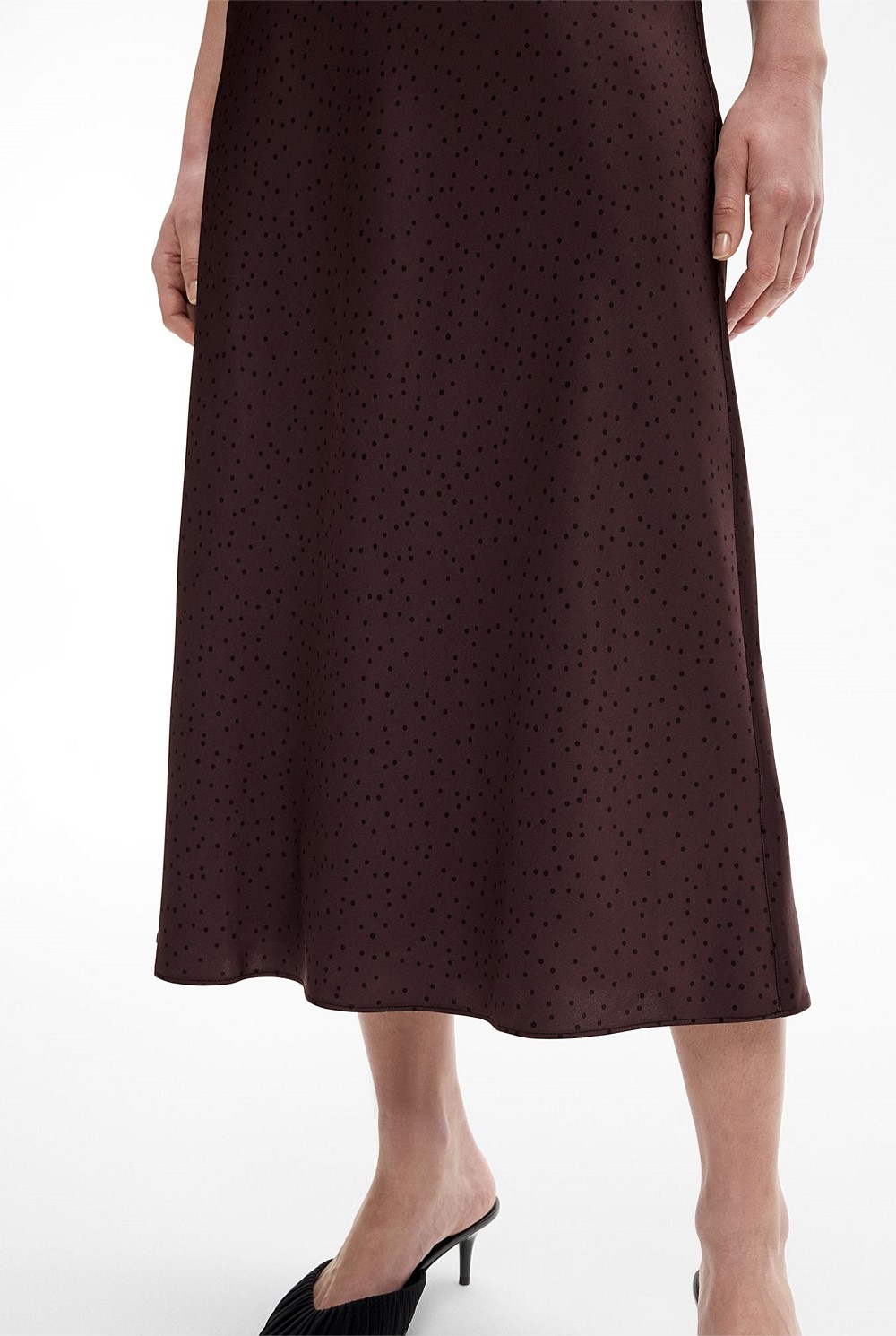 Bias Midi Skirt
