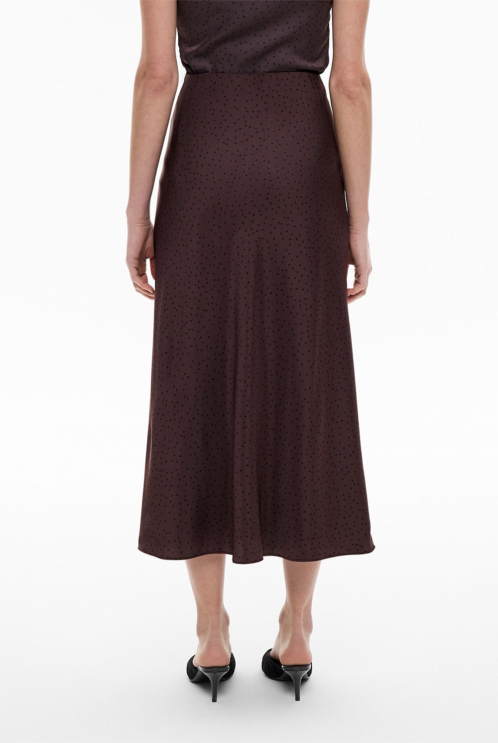 Bias Midi Skirt