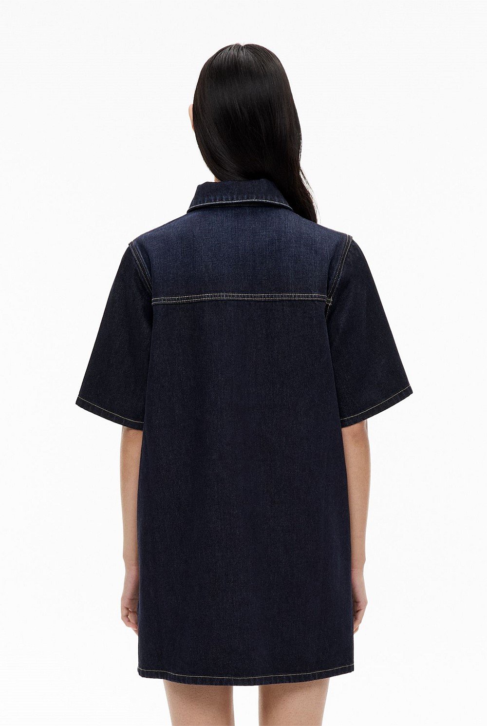 Denim Tee Dress