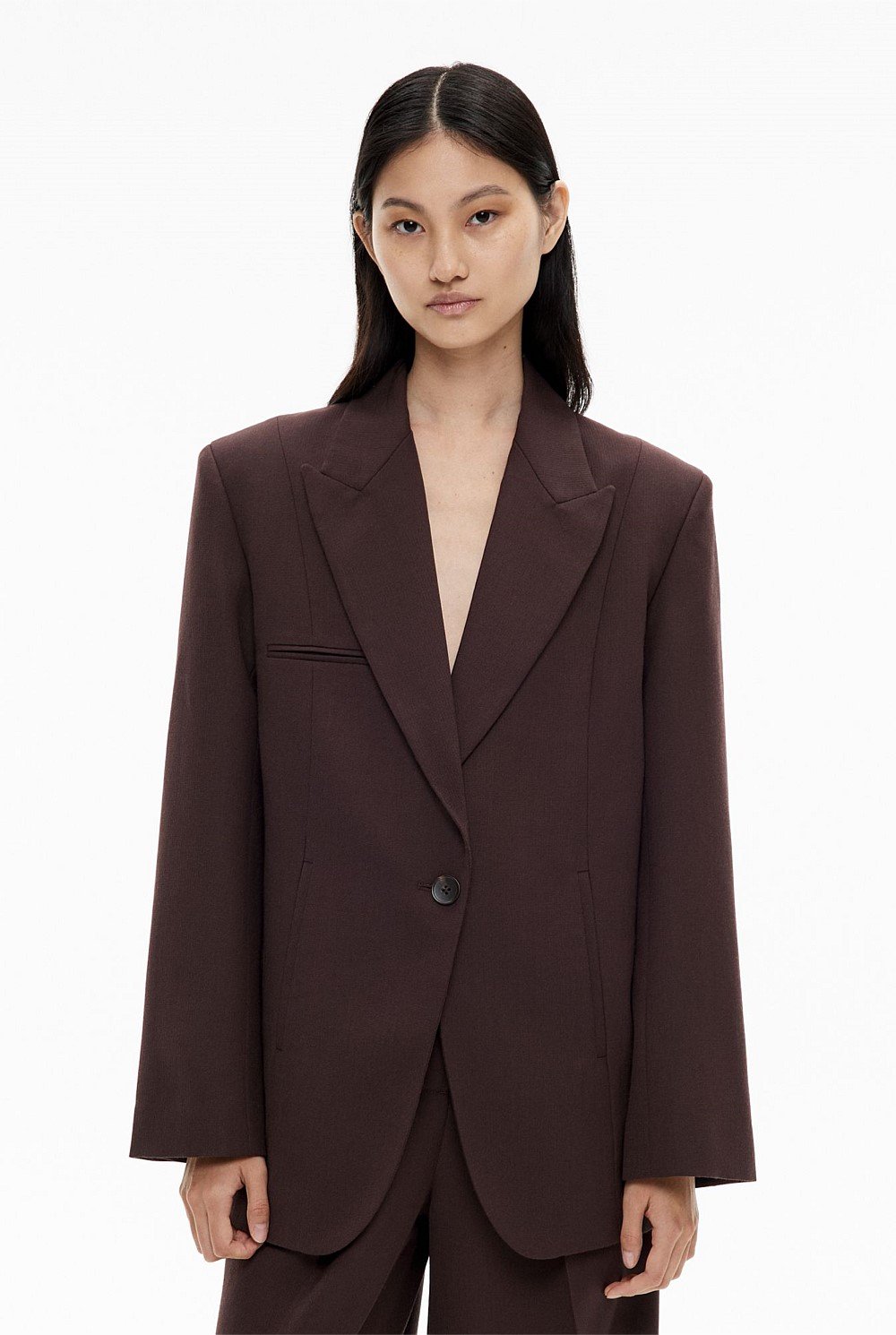 Piped Pocket Blazer