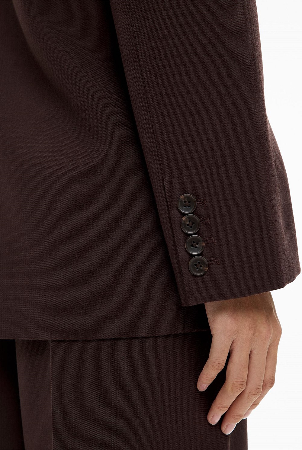 Piped Pocket Blazer