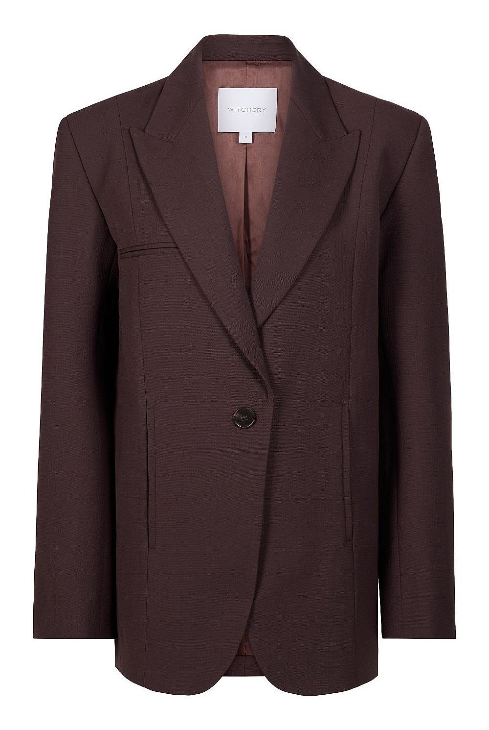 Piped Pocket Blazer