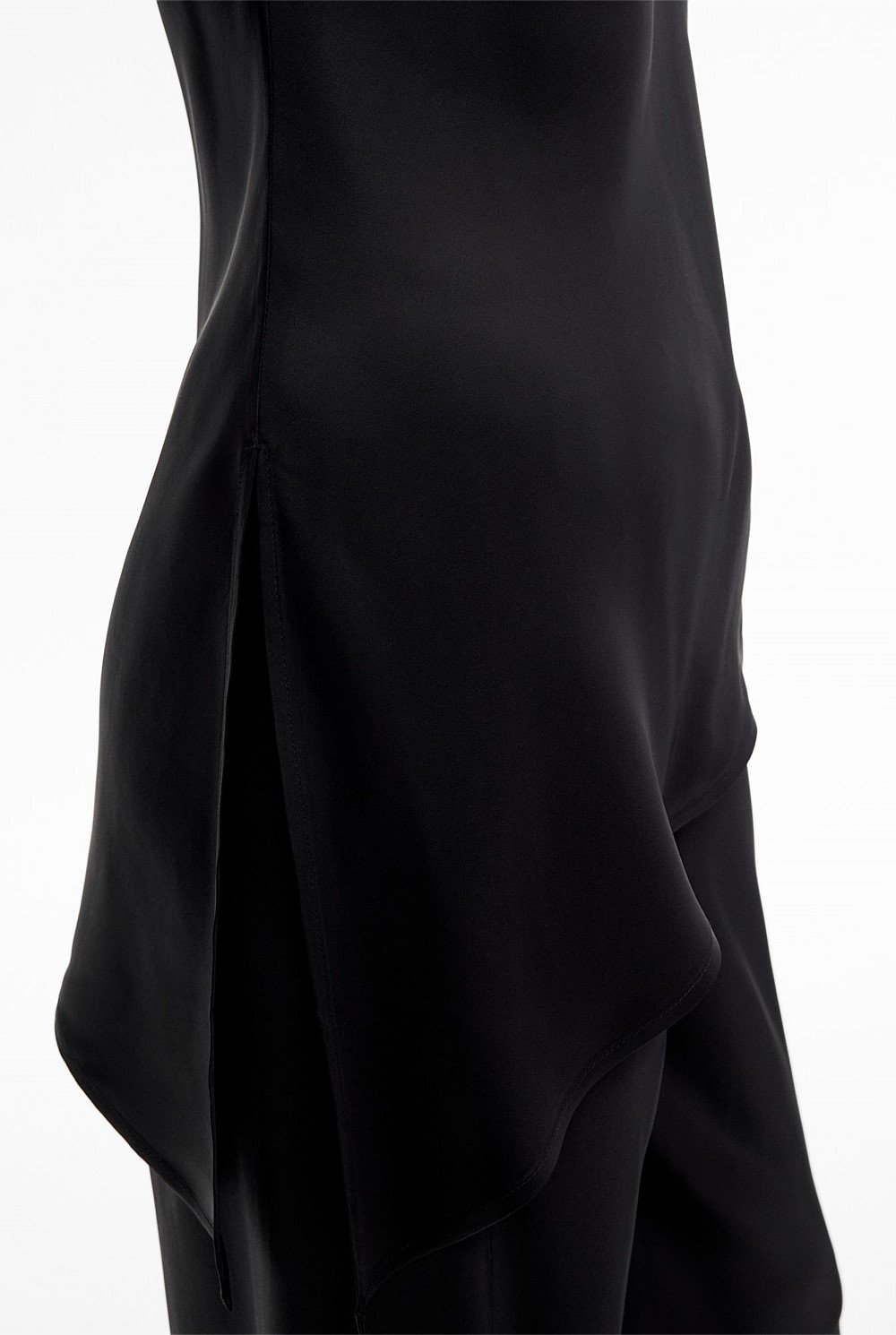 Asymmetrical Scoop Tank Top