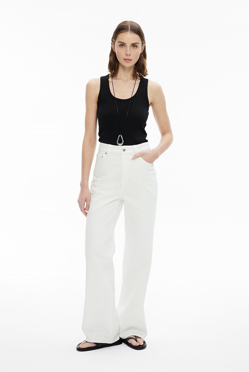 Button Detail Jean