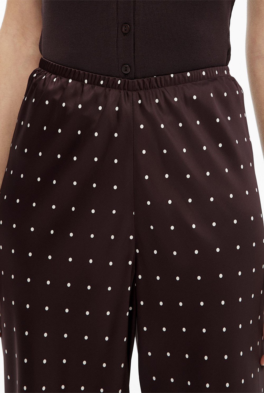 Bias Pull On Pant