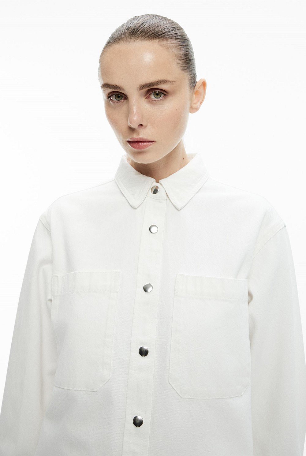 Denim Snap Shirt