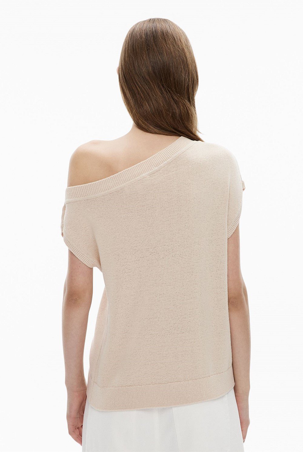 Off Shoulder Knit Top