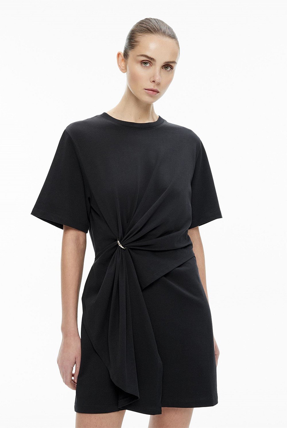 Trim Detail T-Shirt Dress