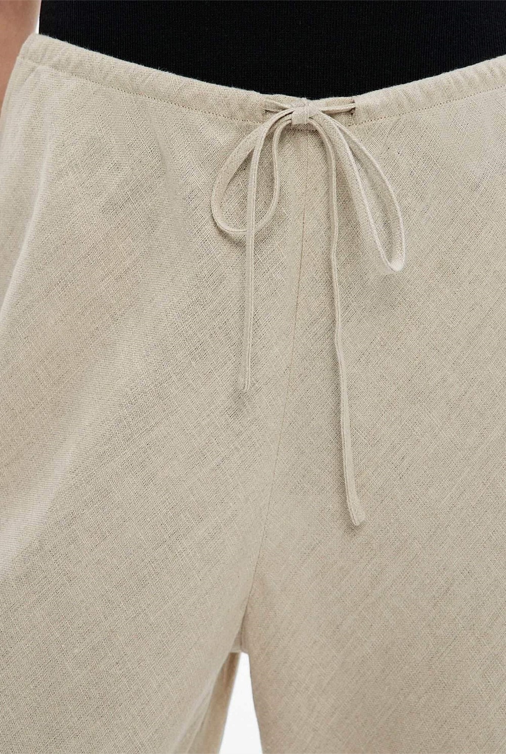 Bias Linen Pants
