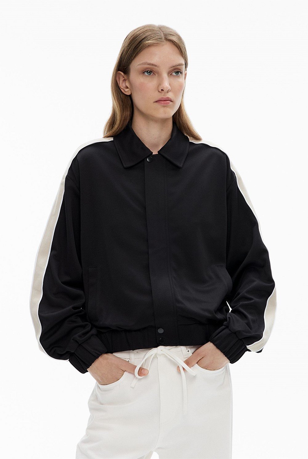 Zip Through Track Jacket