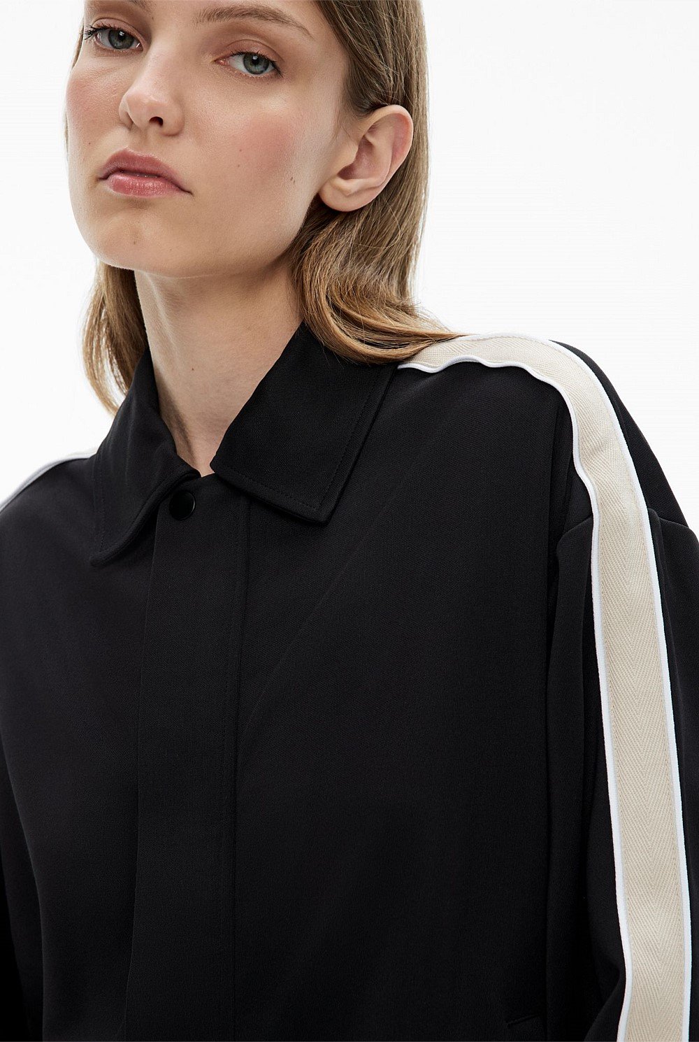 Zip Through Track Jacket