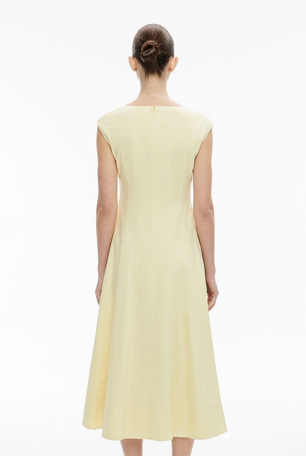 Cap Sleeve Panel Dress