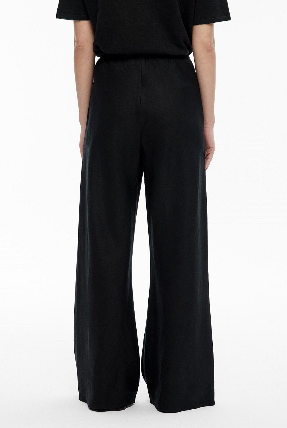 Bias Linen Pants