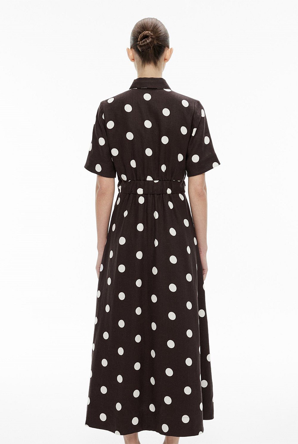 Spot Eyelet Dress
