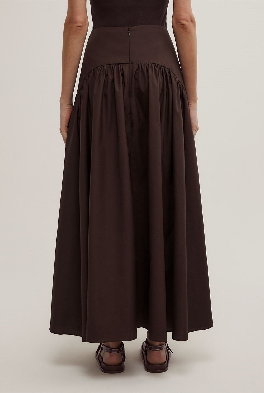 Basque Midi Skirt