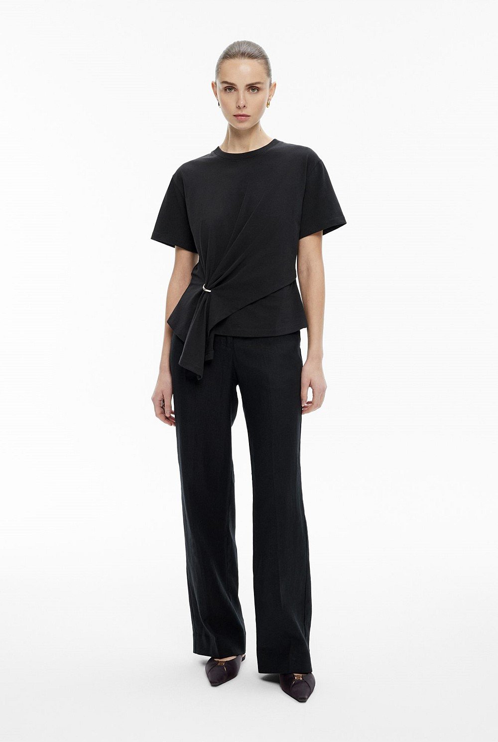 Trim Detail T-Shirt