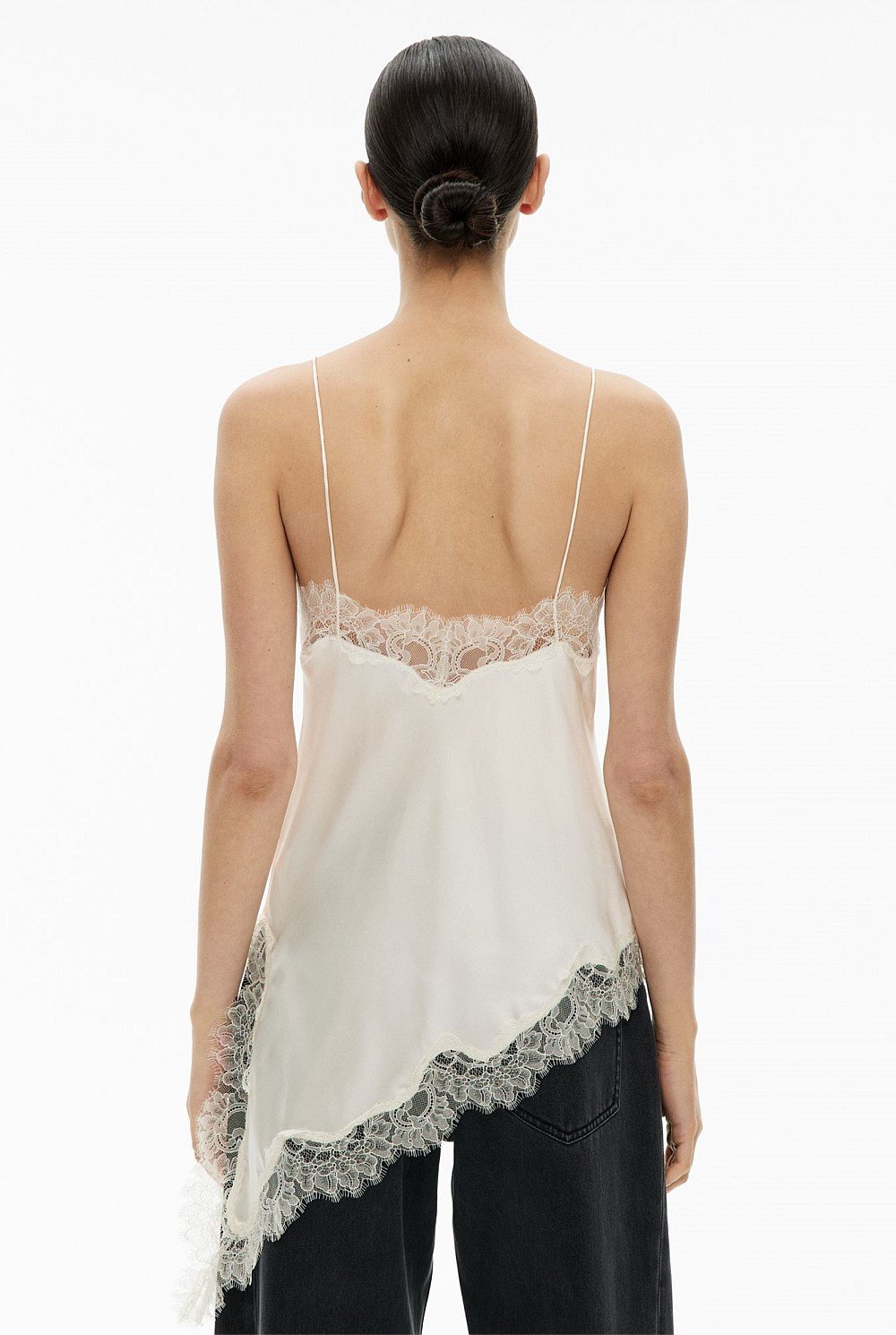 Asymmetrical Lace Camisole