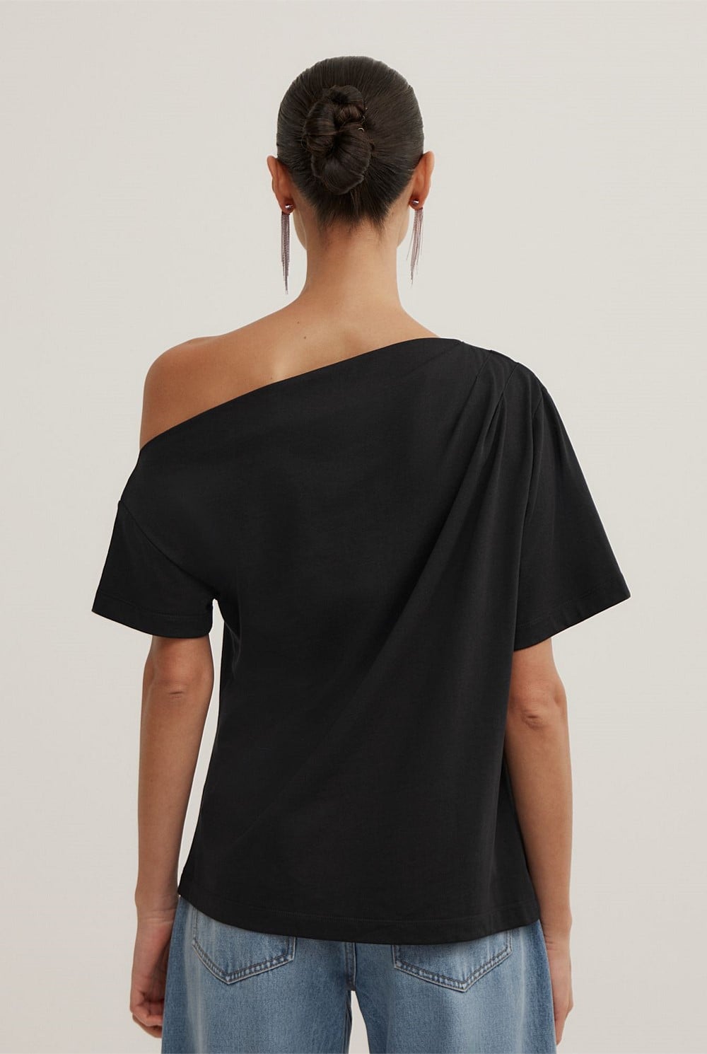 Asymmetric Relaxed T-Shirt