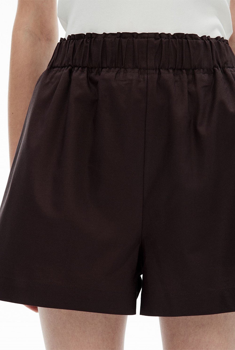 Cotton Oxford Shorts