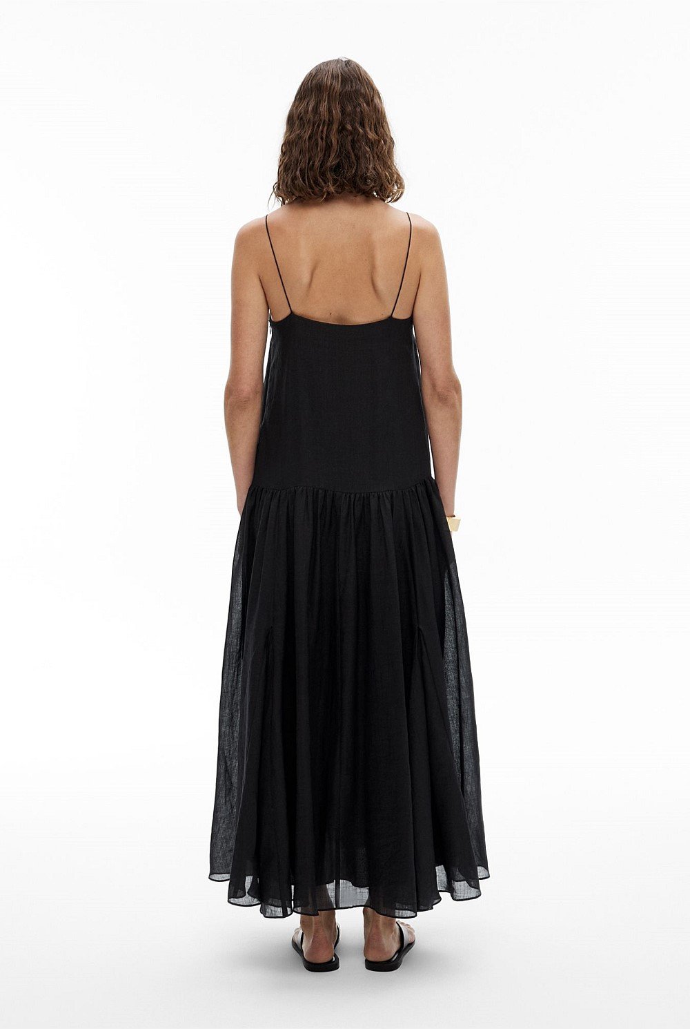 Fine Strap Maxi Dress