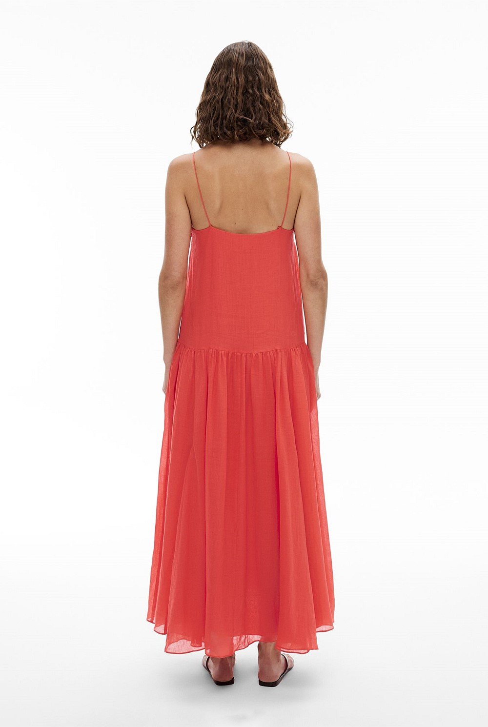 Fine Strap Maxi Dress