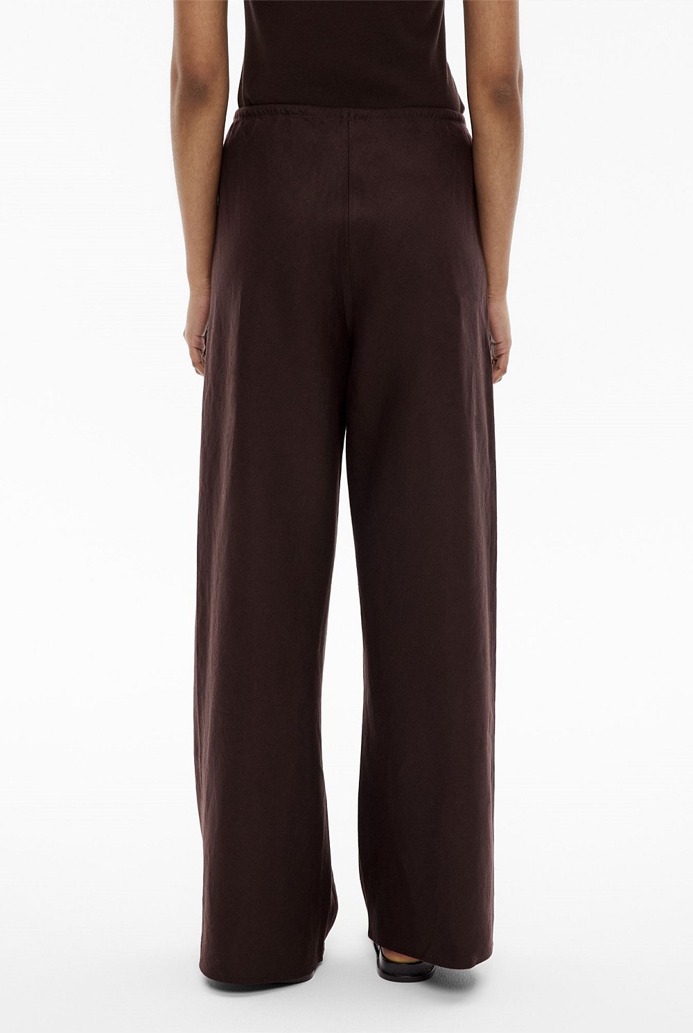 Bias Linen Pants