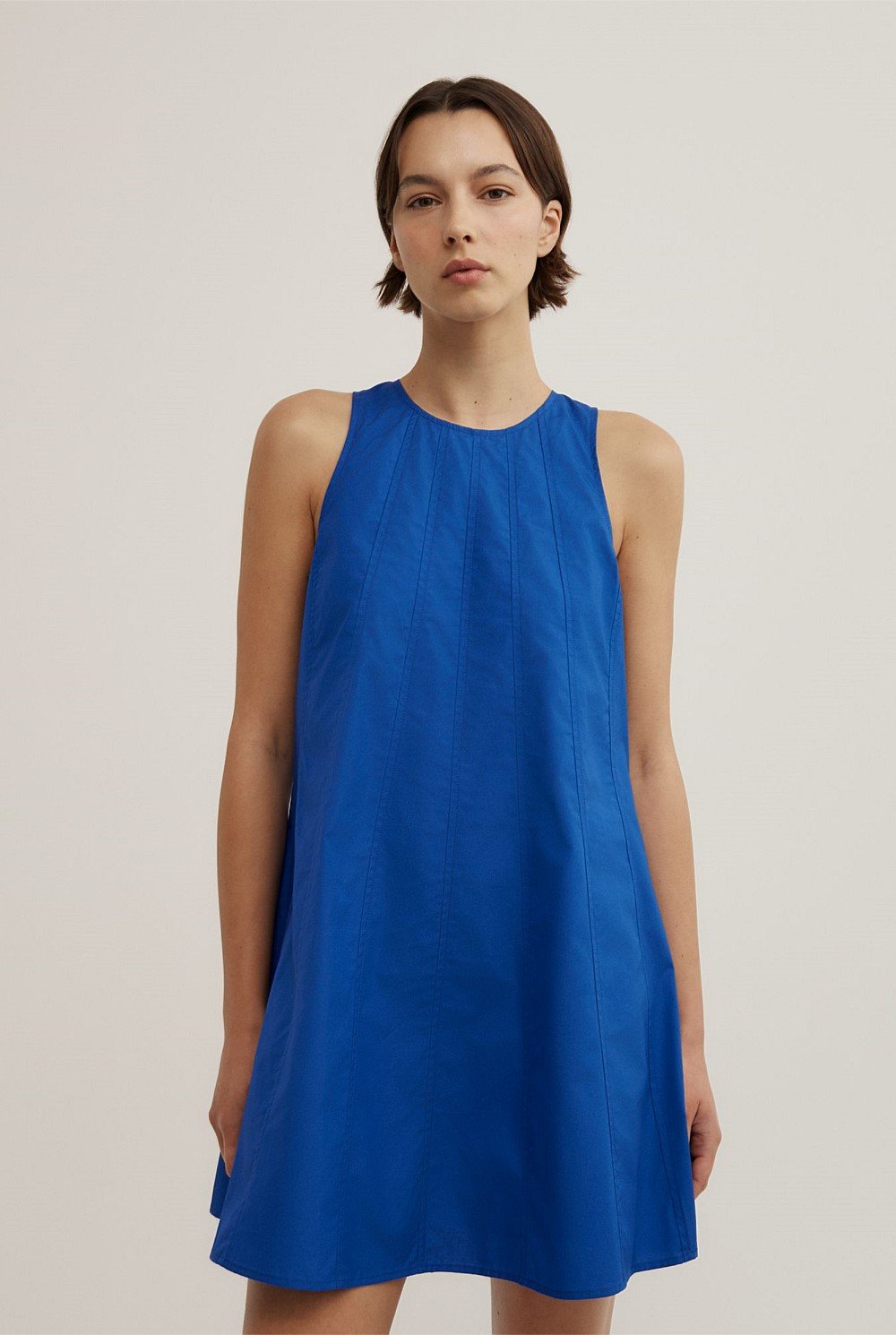 Seam Detail Swing Dress