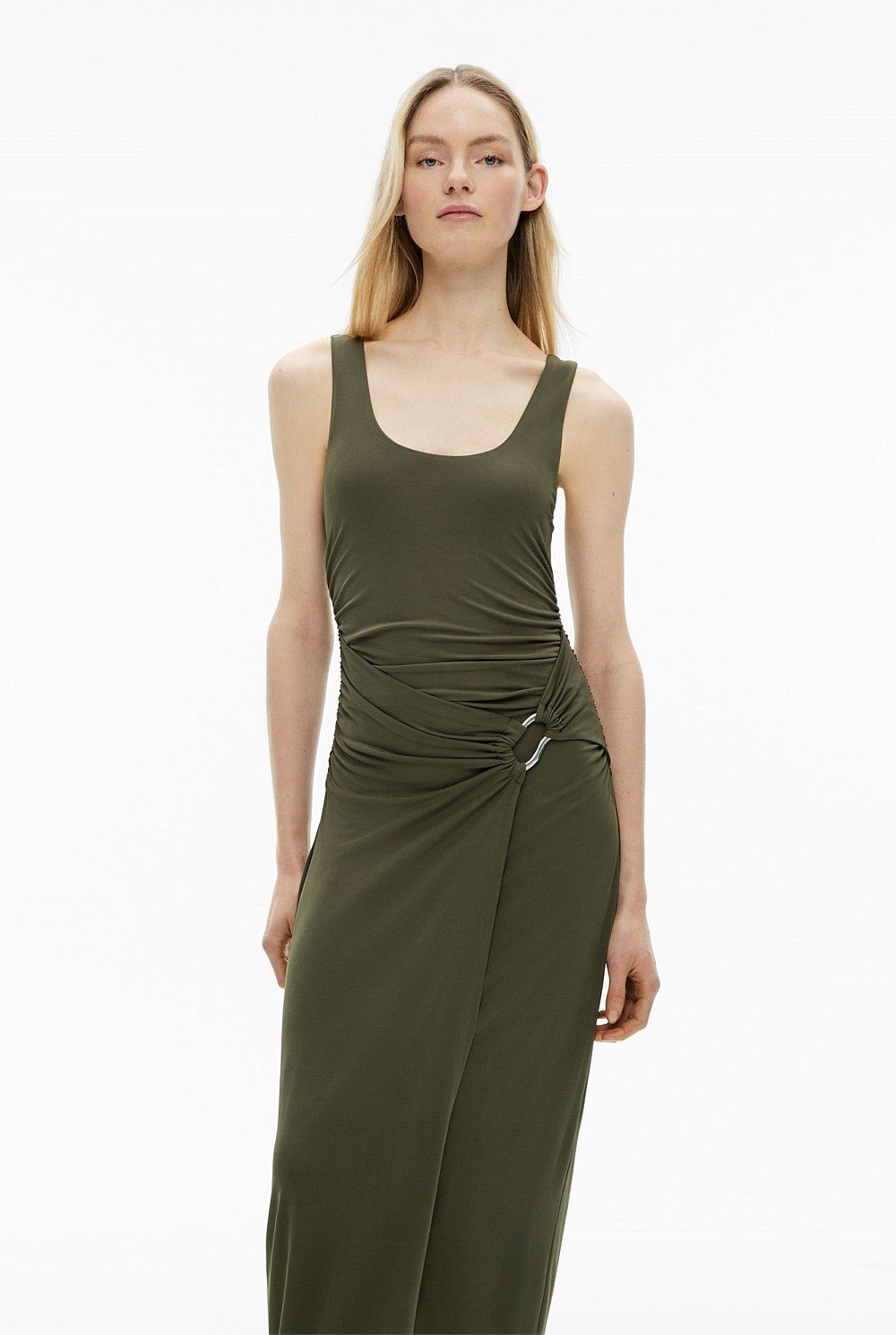 Jersey Ring Detail Dress