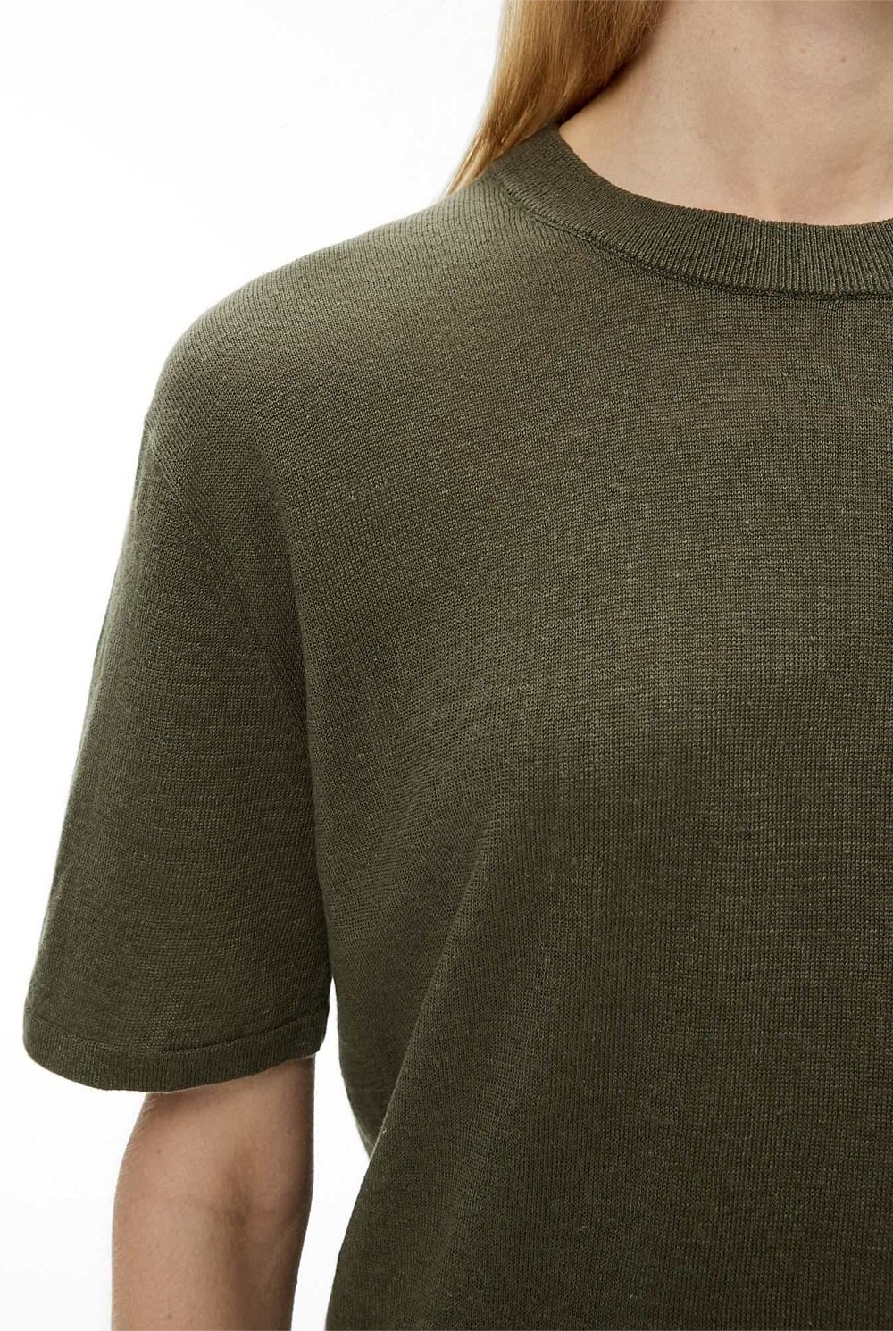 Linen Knit T-Shirt