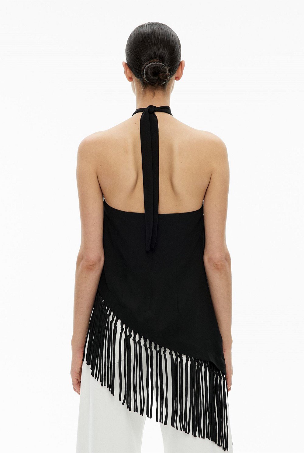 Fringe Halter Top