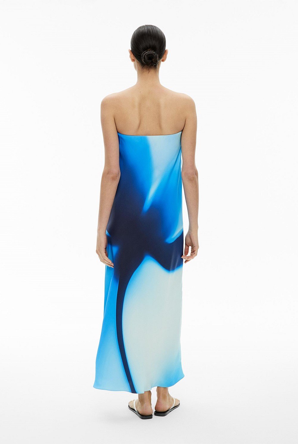 Floral Strapless Dress