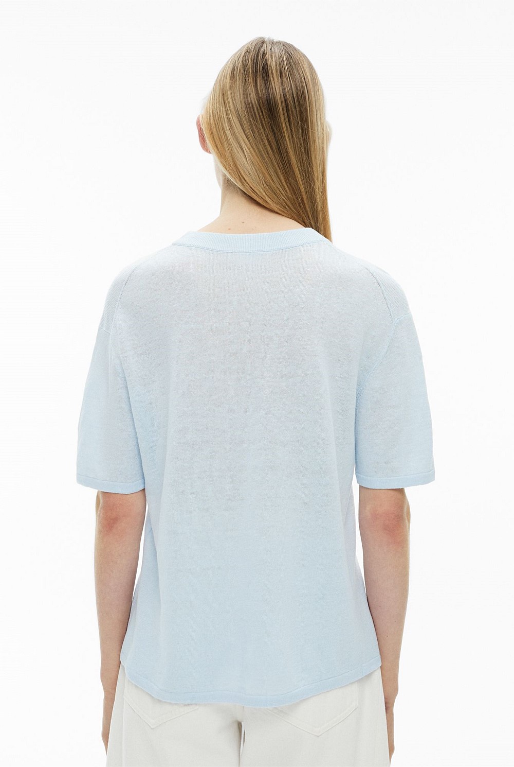 Linen Knit T-Shirt