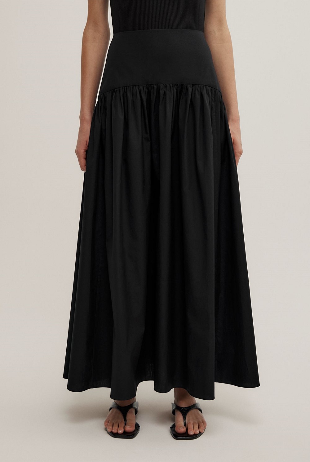 Basque Midi Skirt
