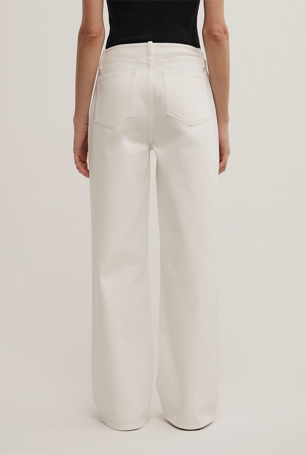 Clean Waist Denim Jeans