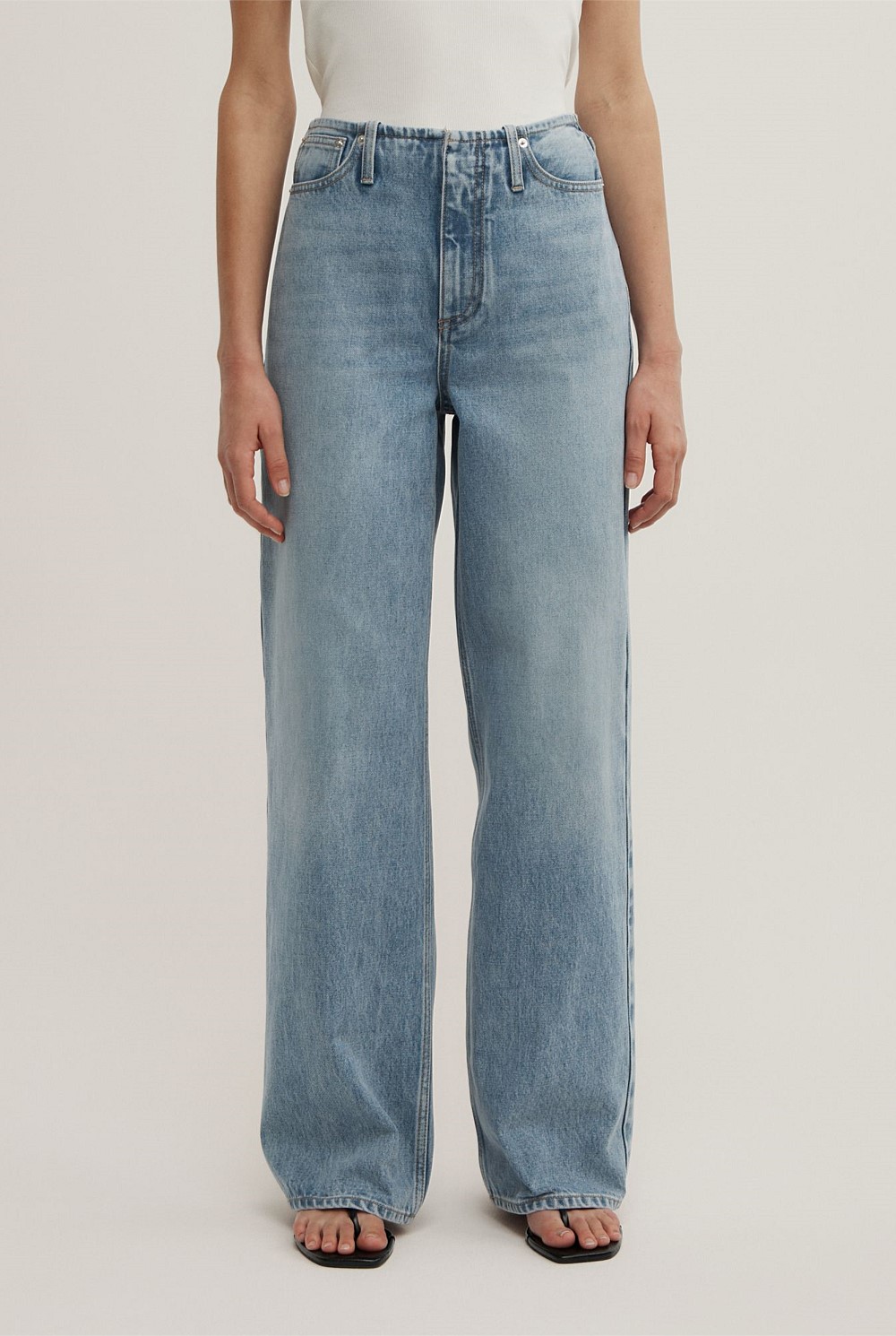 Clean Waist Denim Jeans