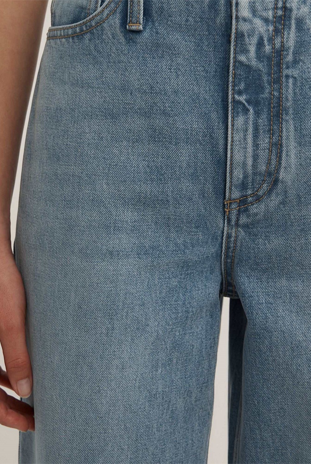 Clean Waist Denim Jeans