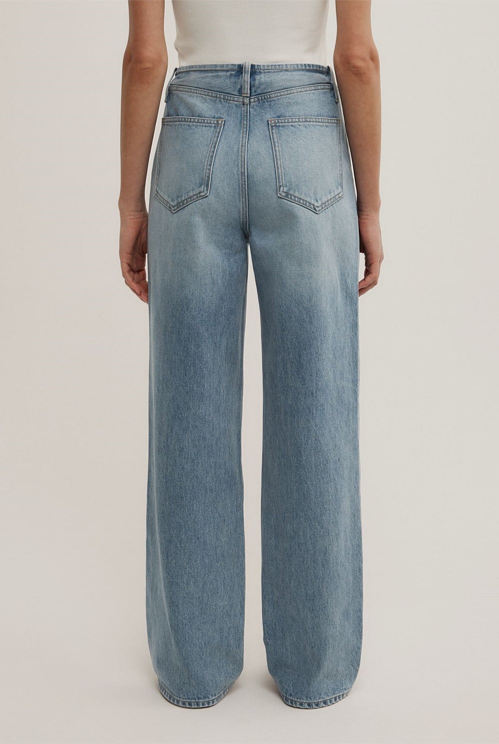 Clean Waist Denim Jeans