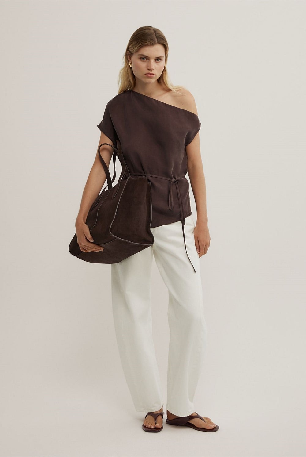 Tipped Shoulder Top