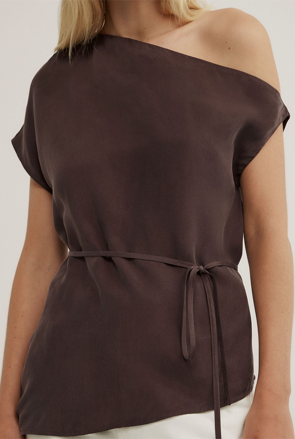 Tipped Shoulder Top
