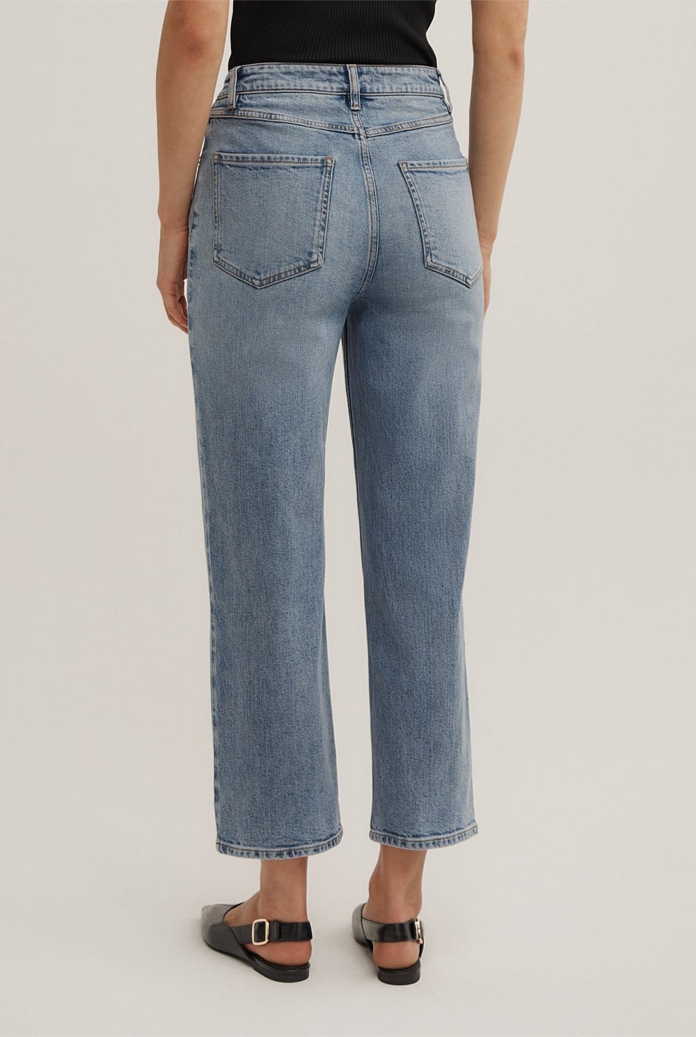 Straight Crop Jeans