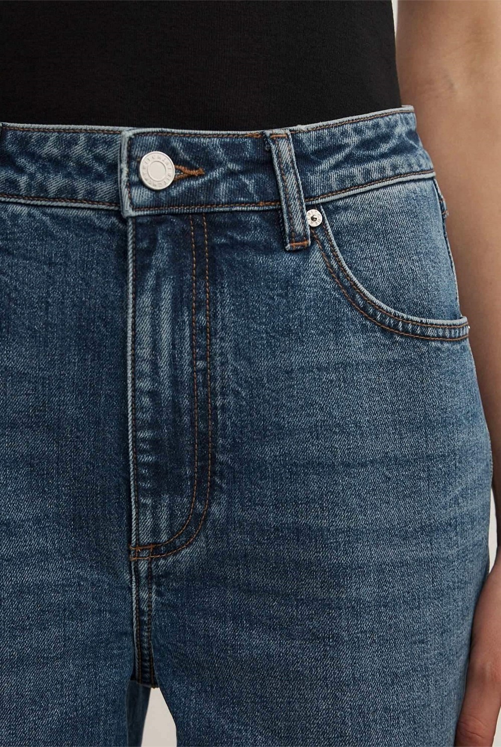 Straight Crop Jeans