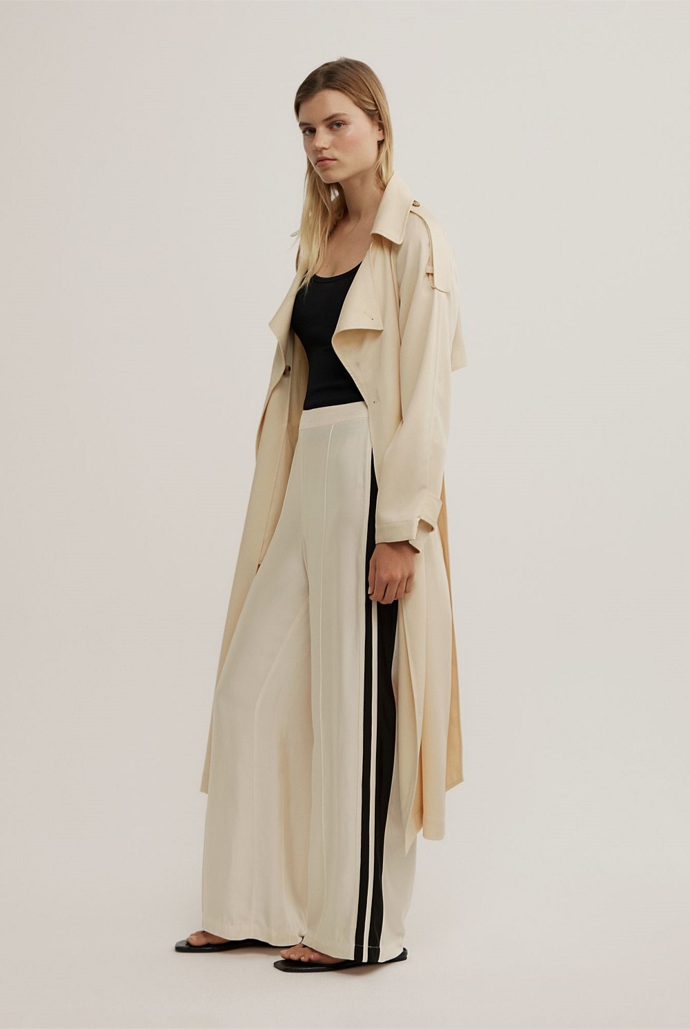 Flat Front Pants