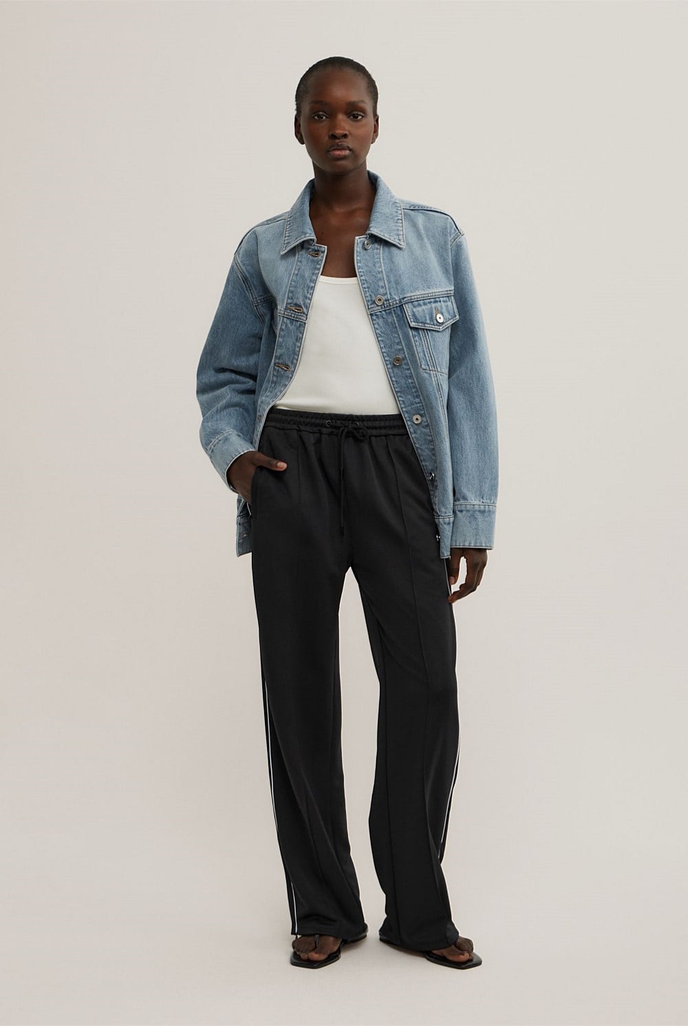 Piping Detail Trackpants
