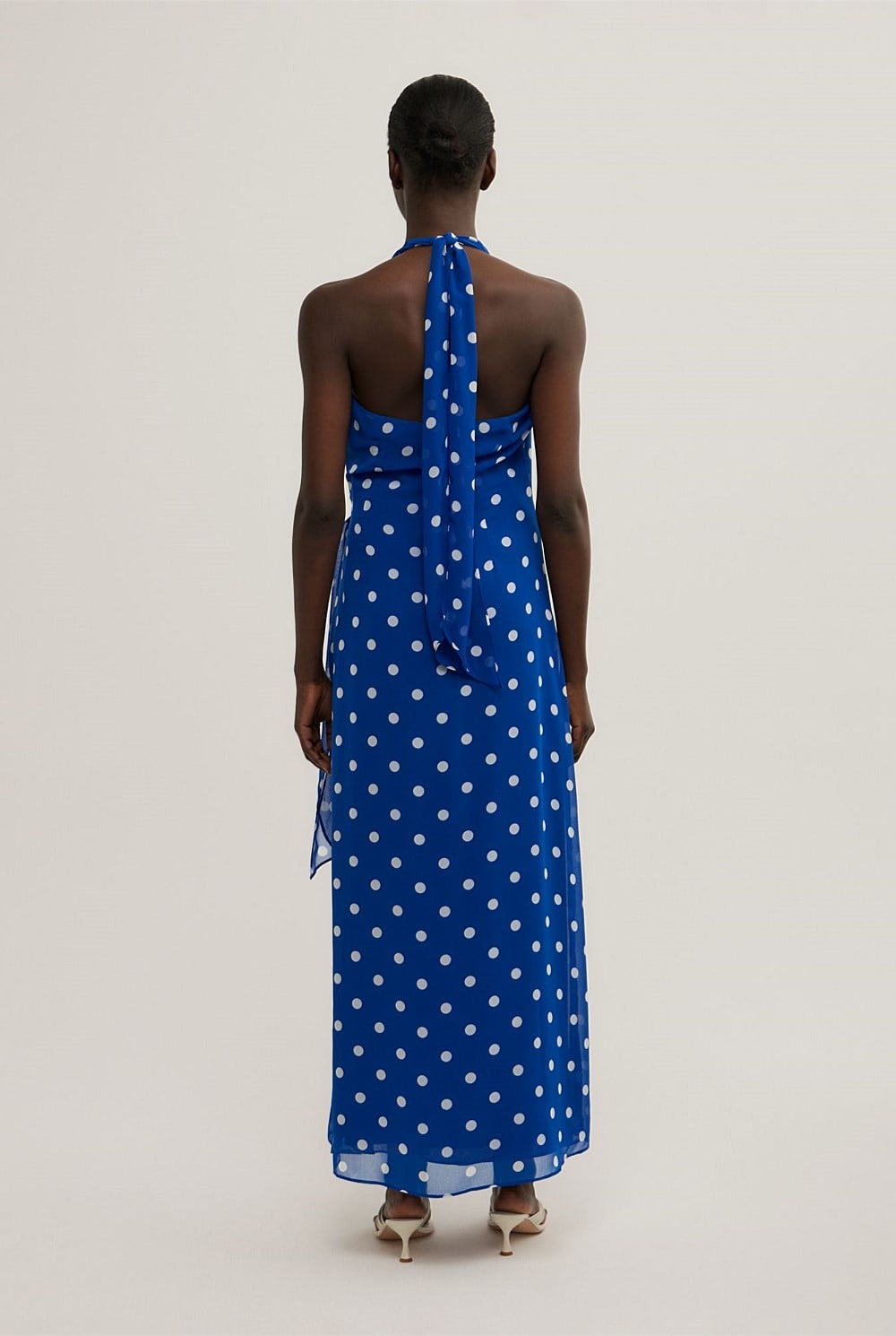 Wrap Halter Dress