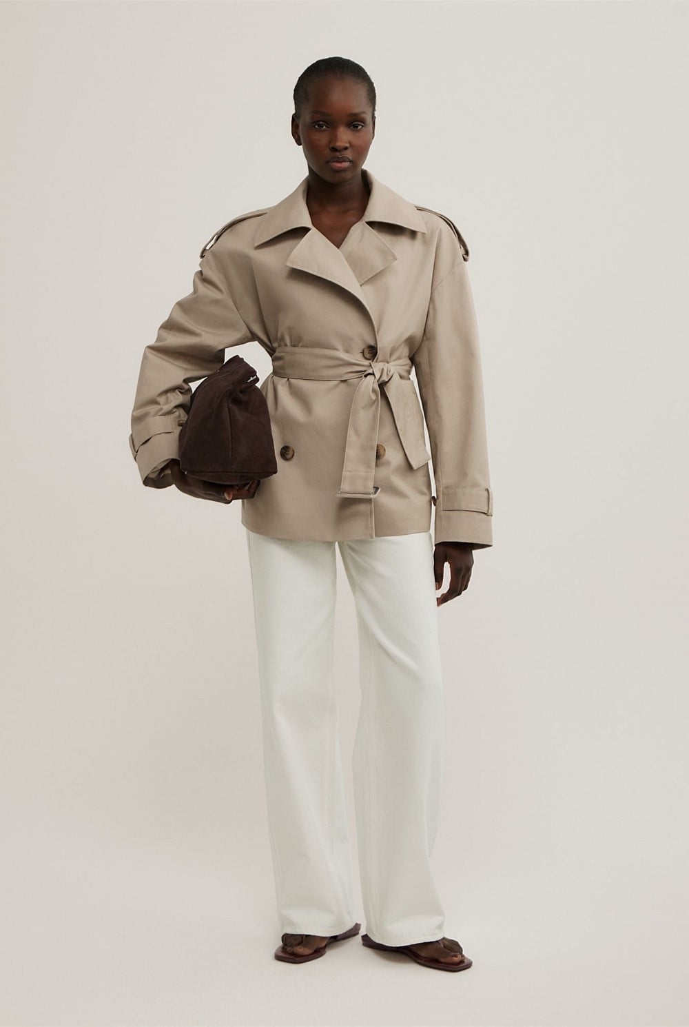 Belted Trench Coat